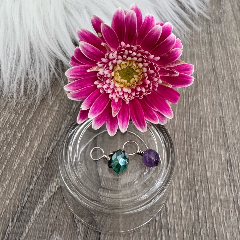 💖ORIGAMI OWL Two Crystal Element Charms
